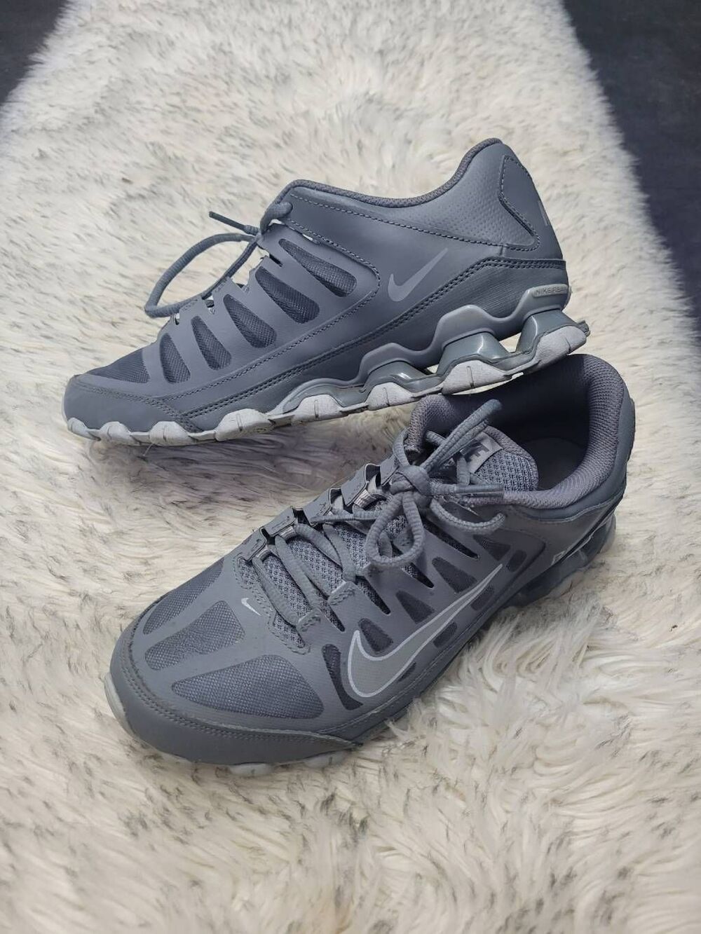 Nike Men's Reax 8 TR, Grey, Size 8.5